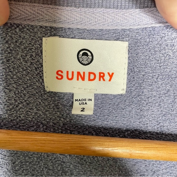 Sundry for Anthropologie Mosley Embroidered Crewneck Sweatshirt - Picture 3 of 7